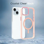 Case MagSafe Rosado-Transparente iPhone 13 Pro