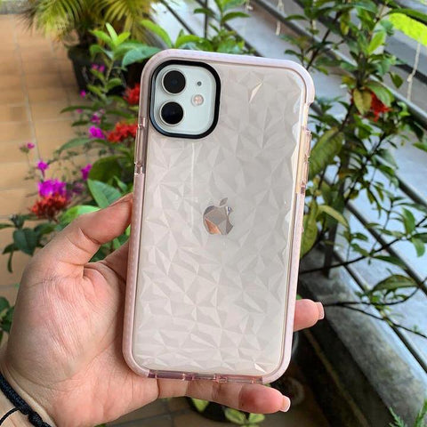 Bumper Case Diamond Rosado Iphone 11 Pro