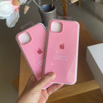 Silicone Case Rosado iPhone 14 Plus