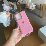 Silicone Case Rosado iPhone 14 Pro