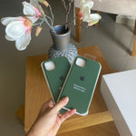 Silicone Case Verde iPhone 14 Plus