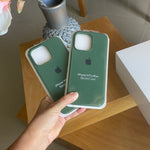 Silicone Case Verde iPhone 14 Pro Max