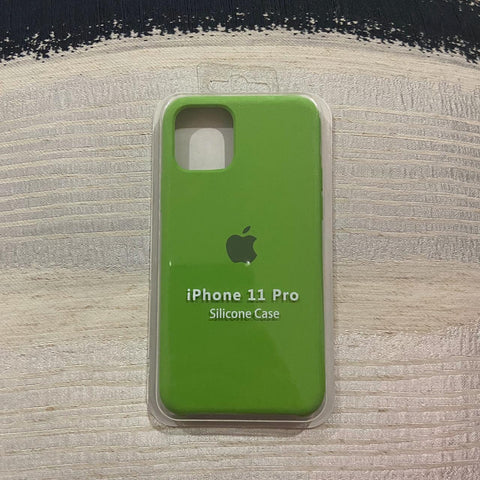 Silicone Case Verde iPhone 11 Pro