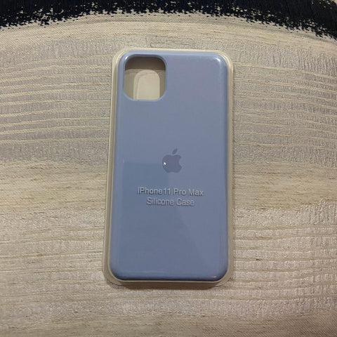 Silicone Case Azul Claro iPhone 11 PRO Max