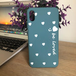 Case Corazones Verde iPhone Xs Max