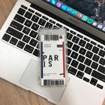 Case Ticket "Paris" iPhone 7/8 PLUS