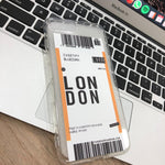 Case Ticket "London" iPhone 7/8 PLUS