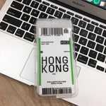 Case Ticket "Hong Kong" iPhone 7/8 PLUS