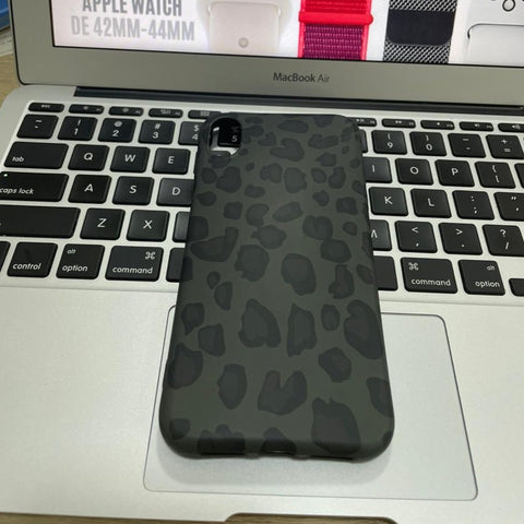 Animal Print Case Verde iPhone Xs Max