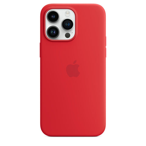 Silicone Case Rojo iPhone 14 Pro Max